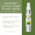 Victoria's Lavender Room Spray - All-Natural Home Atmosphere Spray, Essential Oil Concentrated Room Spray Air Freshener, Bathroom Odor Eliminator,...