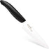 Kyocera Advanced Ceramic Revolution Series 4.5-inch Utility Knife, Black Handle, White Blade - FK-110 WH...