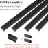 4 Pack Windshield Wiper Blades Refills, BravOne 26" Universal Rubber Frameless Windshield Wiper Blade Refills Parts Windscreen Wiper Rubber Strips...