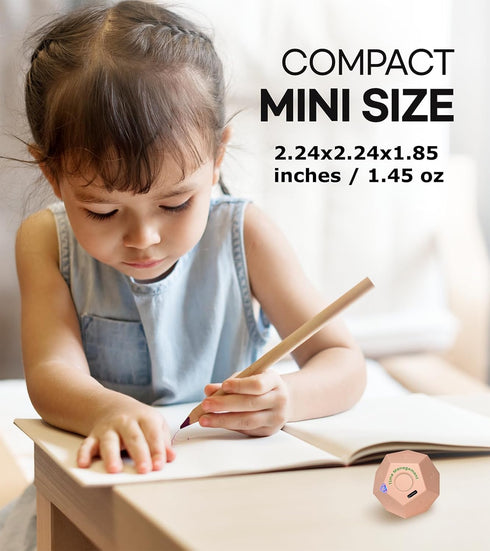 Cube Timer, Pomodoro Timer, Rechargeable Small Cute Timer, Timer for Kids and Classroom, Kitchen Timer for Cooking, Workout & Study Countdown Time...