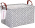 QUEENLALA Rectangular Laundry Hamper/Foldable Nursery Laundry Basket for Organizing/Storage Bin Baskets/Children Toy Office Bedroom/Toy Bin Closet...