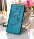 for Samsung Galaxy A51 Case Wallet, Butterfly Floral Embossed, Wrist Strap, Card Holder Slots, Stand Leather Protective Flip Phone Cover (Non 5G V...