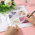 400 Pcs Fragrance Test Strips Perfume Testers Strips Perfume Test Strips Paper Disposable White Perfume Paper Strips Essential Oils Test Card Blot...
