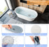 Bathtub Drain Stopper 3 Pack, V-TOP 5inch Tub Stopper Bathtub Drain Cover, Silicone Bath Tub Plug Essentials Flat Suction for Kitchen Bathroom Lau...
