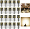 20PCS 1141 1156 Interior LED Light Bulbs for RV, Super Bright 18-SMD Warm White 1073 1003 7506 BA15S LED Bulbs for Camper Trailer Boat Indoor Ligh...