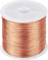 MIKIMIQI 328Ft Jewelry Wire - 26 Gauge Tarnish Resistant Copper Beading Wire for Jewelry Making, 0.4mm X 100m (Rose Gold)...