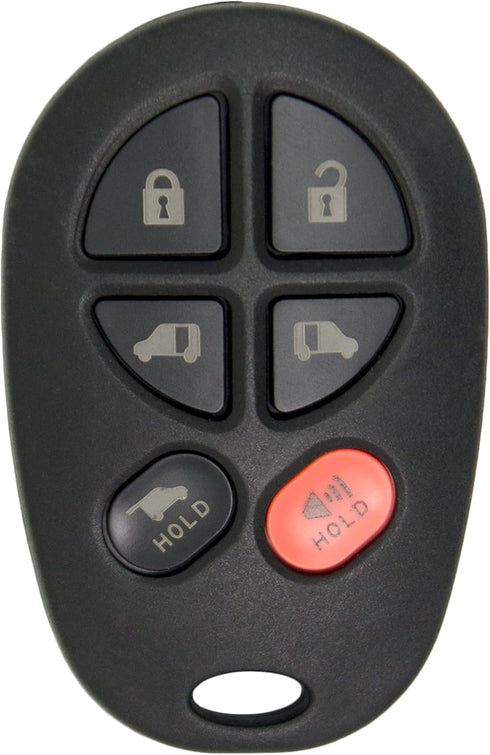 Keyless2Go Replacement for New Keyless Entry Remote Car Key Fob FCC GQ43VT20T...