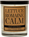 CEDAR CRATE MARKET Lettuce Romaine Calm, Kraft Label Scented Soy Candle, Citrus, Lavender, Woody, 10 Oz. Glass Jar Candle, Made in The USA, Decora...