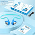 iDIGMALL Bluetooth 5.4 Kid Headphones, Open Ear Headphone w/Noise-Cancelling Mic for Children, 13g Ultra-Light Wireless Headset, Comfort-Fit for P...