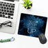 Inspirational Quote Mouse Pad, Never Stop Looking Up Motivational Pad for Men and Women, Square Mousepad with Non-Slip Rubber Base MousePads Offic...