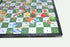 Snakes & Ladders Game 10x10 Board 100 Squares, Extendable Board 10x10 Inch, Family Game, Desk Game, Snake Chess...