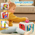 6 in One Activity Cube Toys for Baby 18M+, Montessori Educational Learning Fine Motor Skills Toys Gifts for Toddlers Boys Girls Age 2 3 (White)...