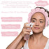 2 Pieces Spa Headbands for Washing Face Puffy Makeup Headband Skincare Headbands Face Wash Terry Cloth HeadBands for Skin Care (Black + Pink)...