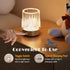 KOSTA Crystal Table Lamp Premium Vase Rechargeable Crystal Vase Lamp Heavy Handmade Modern Vases for Decor Home Bedroom Kitchen Office Living Room...
