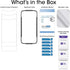 amFilm Glass Screen Protector for iPhone 11 Pro, iPhone XS/X with Easy Installation Tray, Tempered Glass, 3 Pack......
