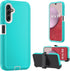 Cellular Phone Case for Samsung Galaxy A14 5G, Heavy Duty Protective, Military Grade, Shockproof, Dust-Proof, Teal/White...