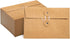 40 Pcs Kraft Paper Envelopes with String Tie Closure Project Pockets Document Organizer for Office Folder Booklet Bag, 4.53 x 6.7 inches (Brown)...