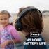 Skullcandy Grom Over-Ear Wireless Headphones for Kids, 45 Hr Battery, Volume-Limiting, Works with iPhone Android and Bluetooth Devices - Black...