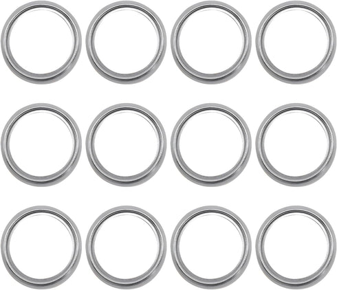 12 PCS Car Oil Drain Screw Washer, M16 Gearbox Oil Drain Plug Anti-Pressure Metal Washer, Replacement OEM 11126AA000 Parts, for Subaru Baja Forest...