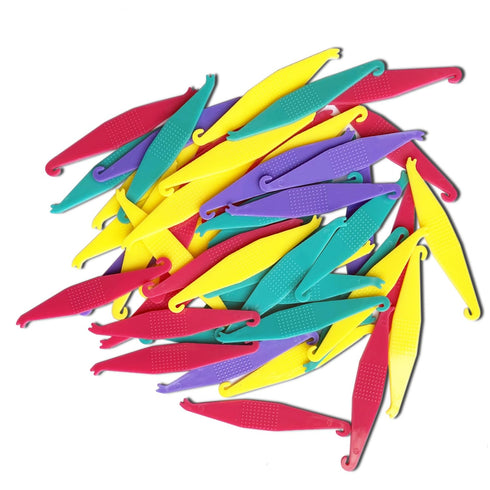 50 Pcs Colorful Dental Elastic Braces Rubber Band Tool for Orthodontic Braces...