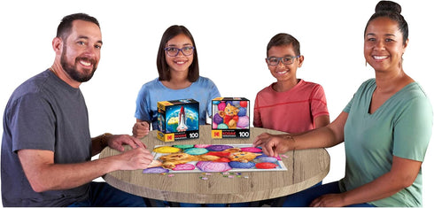 RoseArt - Kodak Premium - Cuddly Yarn Box - 100 Piece Jigsaw Puzzle for Kids and Adults...