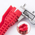 8 in 1 Multifunctional Sink Bathroom Wrench, Wrench Faucet Plumbing Tool, Plumber Sink Wrench Installation Pipe Extractor, Household Water Pipe Fa...