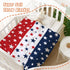 YeeJu Patriotic Throw Blanket for Baby Small 4th of July Memorial Day Fourth of July Blanket for Toddler Swaddle Soft Fleece Blanket Red White Blu...