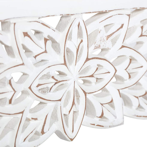 Fetco Habitat Fetco Gaudin White 30-in. Decorative Shelf...
