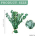 12 pcs Small Dried Eucalyptus Stems 12inchs Real Eucalyptus for Shower Hanging Plants Made from Fresh Eucalyptus Mini Shower Plants Home Bathroom ...