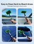 AstroAI Windshield Cleaner, Microfiber car Window Cleaner with 4 Reusable and Washable Microfiber Pads and Extendable Handle Auto Inside Glass Wip...