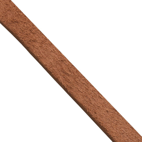 Mandala Crafts 3/4 Inch Wide Brown Leather Straps for Crafts - 2.5mm Thick 6 Feet Long Flat Soft Genuine Full Grain Cowhide Leather Strips Bands f...