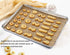 TeamFar Baking Sheet, Stainless Steel Baking Pan Cookie Sheet, Healthy & Non Toxic, Rust Free & Less Stick, Easy Clean & Dishwasher Safe...