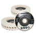 5 Pack Felt Flap Disc Abrasives 4-1/2" x 7/8" Arbor, Wool Polishing Wheel Disc Buffing Wheel for Angle Grinder...