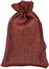 12-Pack 5.5x7.75 Natural Burlap Gift Bags w. Drawstring (Maroon Red, Medium) for Party Favors, Presents or DIY Craft by TheDisplayGuys...