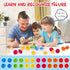 LOOIKOOS Matching Egg Toy Set - 12 Play Eggs Toddler Toys - Educational Color and Number Recognition Skills -Learning Egg Game Puzzle for Toddlers...