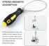 Flexible Magnetic Oil Drain Plug Removal Tool,14.5inch Oil Drain Plug Tool with Strong Magnetism,Must Have Car Tools Fit Most Oil Pan Plug Screw R...