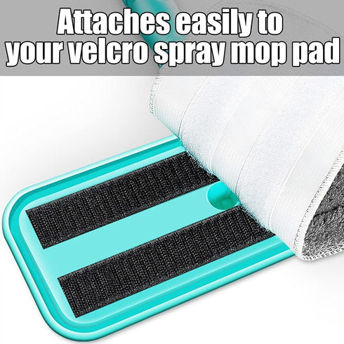 6 Pack Microfiber Spray Mop Replacement Heads for Wet Dry Mops, Premium Floor Cleaning Pads, Reusable Replacement Refills Compatible with Bona Flo...