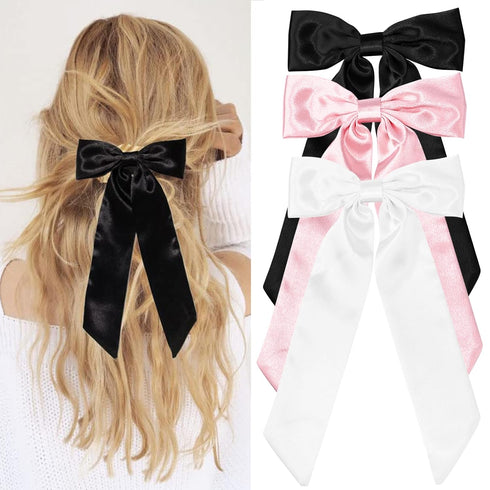 Canitor Hair Bows for Women Hair Ribbons Duck Billed Bow Hair Clips moños lazos Coquette Bows Cute Preppy Teen Girl Gifts Trendy Stuff Gifts Hair ...