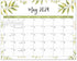 Magnetic Calendar for Fridge 2024-2025 - Fridge Calendar 15 x 12 Inches Runs From Now to Jun 2025 - Refrigerator Calendar Perfect for Planning, Or...