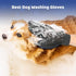 Abudbes 2024 Upgrade Pet Grooming Gloves for Gentle Shedding Dog Washing Gloves Efficient Pets Hair Remove Cat Gloves for Grooming Dog Bathing Glo...