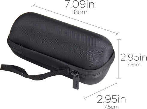 co2CREA Hard Travel Case Replacement for COMISO X26 Waterproof Bluetooth Speakers Outdoor Wireless Portable Speaker,Black Case+Inside Grey......
