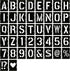 6 Inch Letter Stencils Symbol Numbers Craft Stencils, 42 Pcs Reusable Alphabet Templates Interlocking Stencil Kit for Painting on Wood, Wall, Fabr...