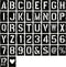 8 Inch Letter Stencils Symbol Numbers Craft Stencils, 42 Pcs Reusable Alphabet Templates Interlocking Stencil Kit for Painting on Wood, Wall, Fabr...