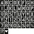8 Inch Letter Stencils Symbol Numbers Craft Stencils, 42 Pcs Reusable Alphabet Templates Interlocking Stencil Kit for Painting on Wood, Wall, Fabr...