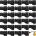 Zhehao 30 Pcs Coffee Syrup Pump Tip Cap Covers Pourer Cap Syrup Covers Black Rubber Caps Fits for Syrup Pump, Pour Dispenser, Oil Liquor Bottle, K...