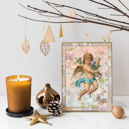 CrafTreat Angel Decoupage Paper for Crafts and Scrapbooking - Angel Set I and II - Size: A4 (8.3 x 11.7 inch) 8 Pcs - Decoupage Paper Angels - Dec...