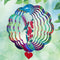 Wind Spinners Garden Decor Hummingbird Wind Spinner Outdoor Metal Hanging Mandala Decor-Wind Spinners for Yard Garden Patio Porch,Garden Wind Spin...