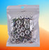 Rhinestone Beads for Pens Making,100pcs 12mm Bulk Beadable Spacer Beads for Pens,Fancy Glitter Wave Diamond Crystal Beads for Bracelet Jewelry Mak...