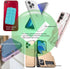Silicone Suction Phone Case Double-Sides Mount, Silicon Hands-Free Phone Accessory for iPhone and Android, Mirror Shower Phone Holder, Tiktok Vide...
