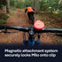 Milo Bike Clip - Attach Milo Action Communicator to Bike Handlebar or Other Rounded Bar to Secure Your Milo for Hands-Free Talking During Your Rid...